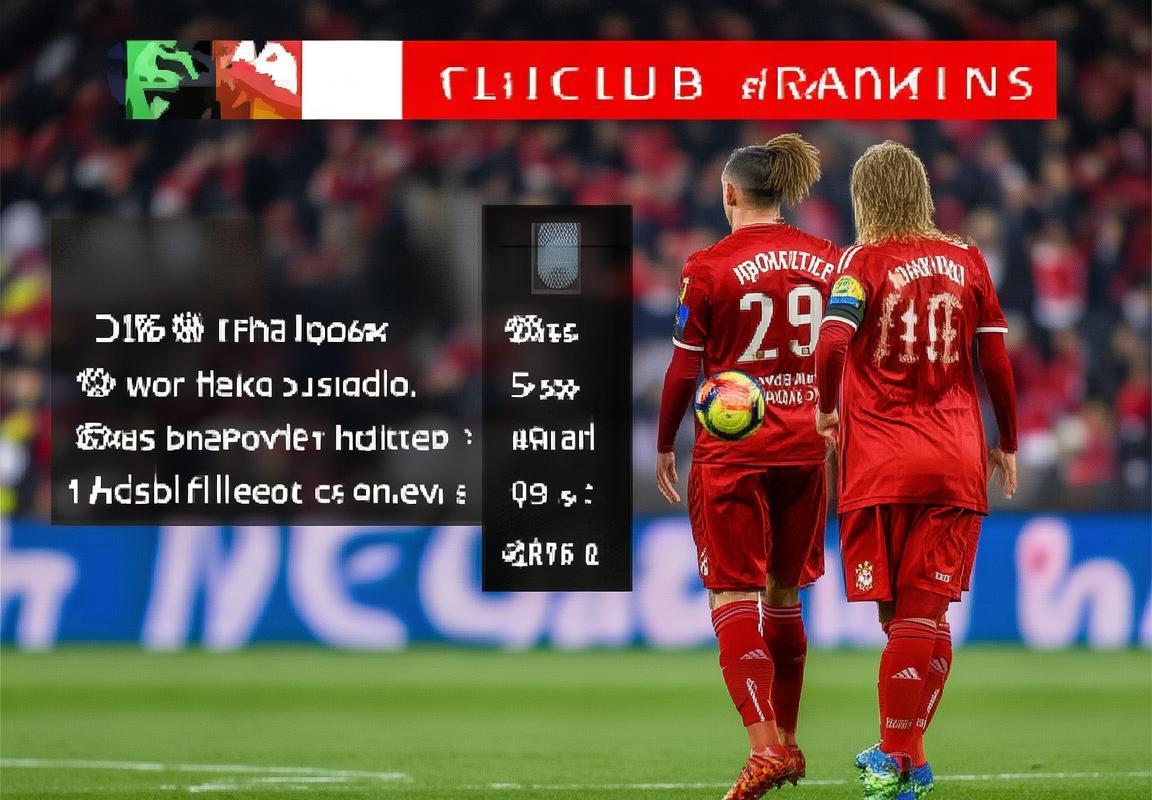 FIFA俱乐部排行榜：拜仁领跑，巴萨紧随，皇马第四，大巴黎位居第三